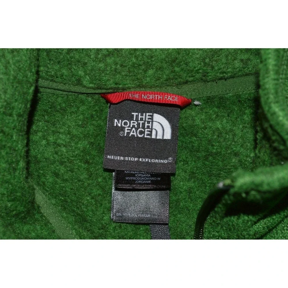 The‎ North Face TNF A7RF Green 1/4 Zip Pull Over Jacket Men's Size Large